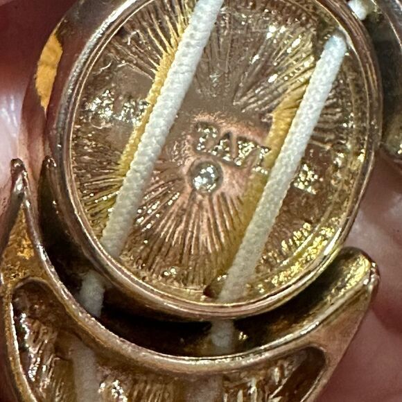 Ann Taylor Gorgeous Green & Blue Enamel Stretch Bracelet - Picture 4 of 5